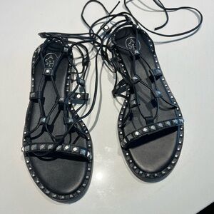 Ash Stud Embellished Sandal